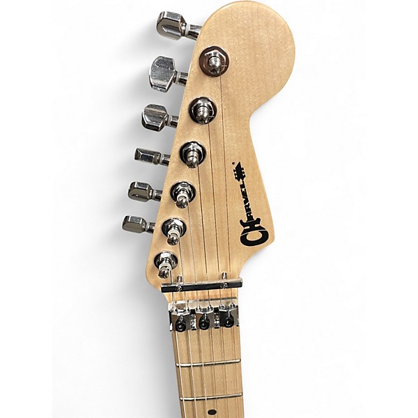 Used Charvel pro-mod so-cal style 1 hsh fr slime green Solid Body Electric Guitar