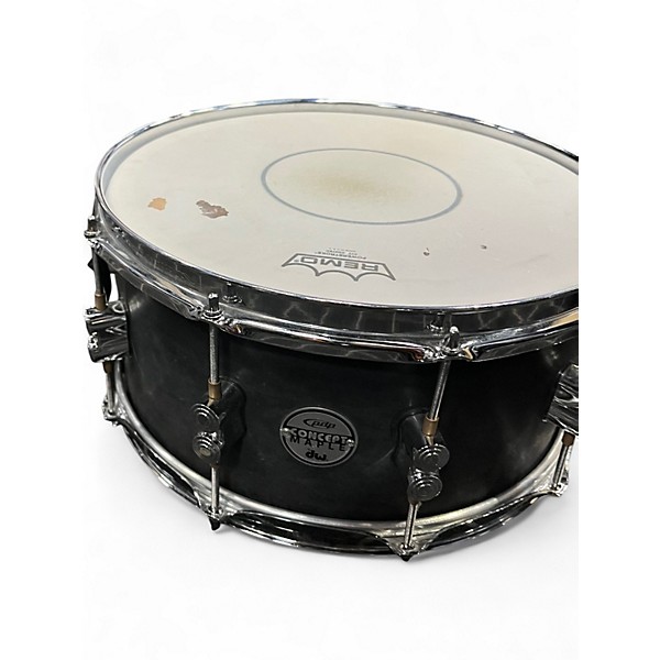 Used PDP by DW 14X6.5 Concept Series Snare Ebony Drum