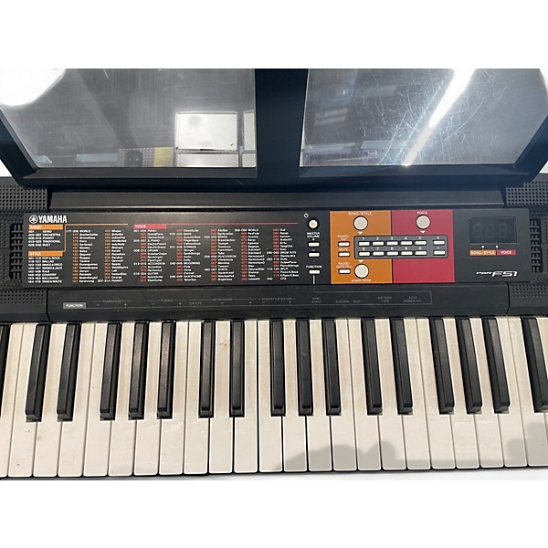 Used Yamaha PSRF51 61 Key Portable Keyboard
