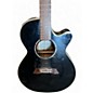 Used Takamine EG561C Black Acoustic Electric Guitar