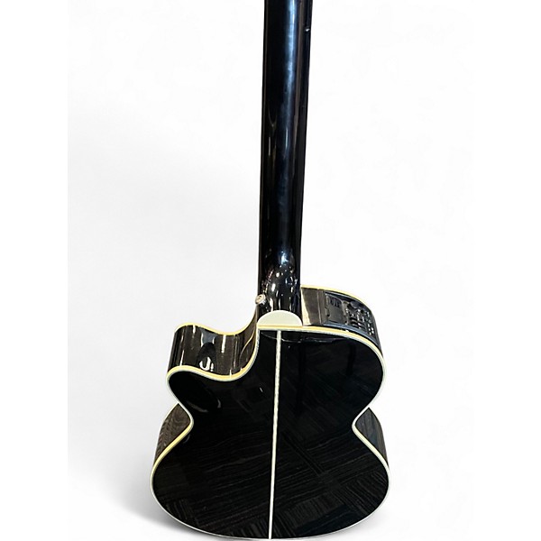 Used Takamine EG561C Black Acoustic Electric Guitar