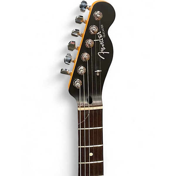 Used Fender MIJ Elemental Telecaster Satin Black Solid Body Electric Guitar