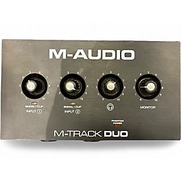 Used M-Audio M-TRACK DUO Audio Interface