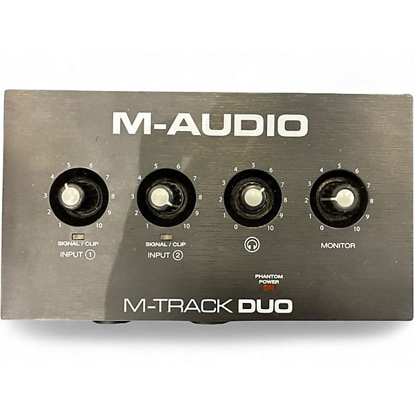 Used M-Audio M-TRACK DUO Audio Interface