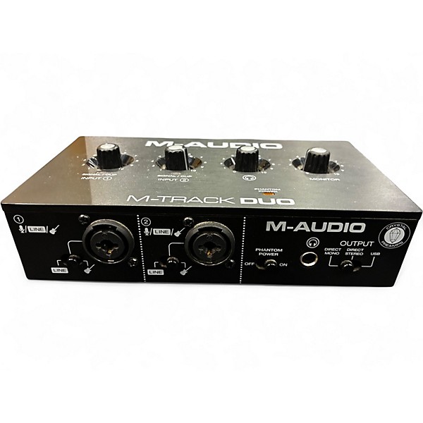 Used M-Audio M-TRACK DUO Audio Interface