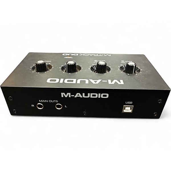 Used M-Audio M-TRACK DUO Audio Interface