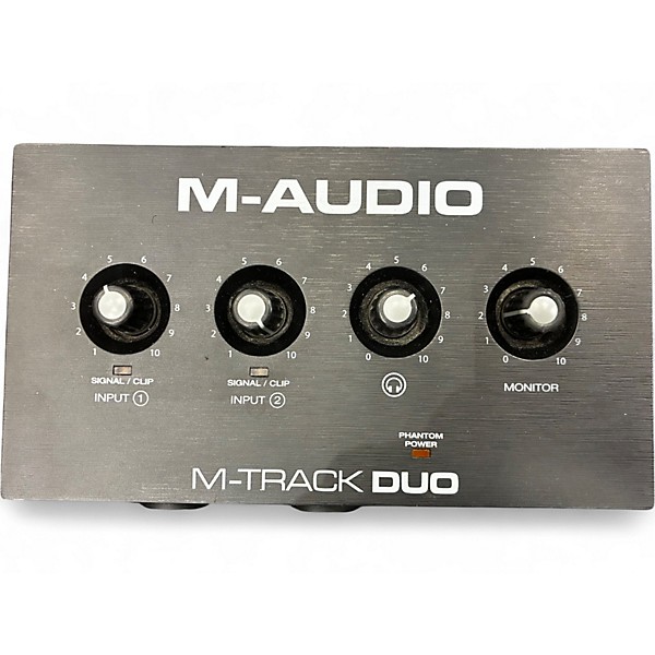 Used M-Audio M-TRACK DUO Audio Interface