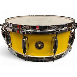 Used Gretsch Drums 14in usa custom snare Yellow Drum