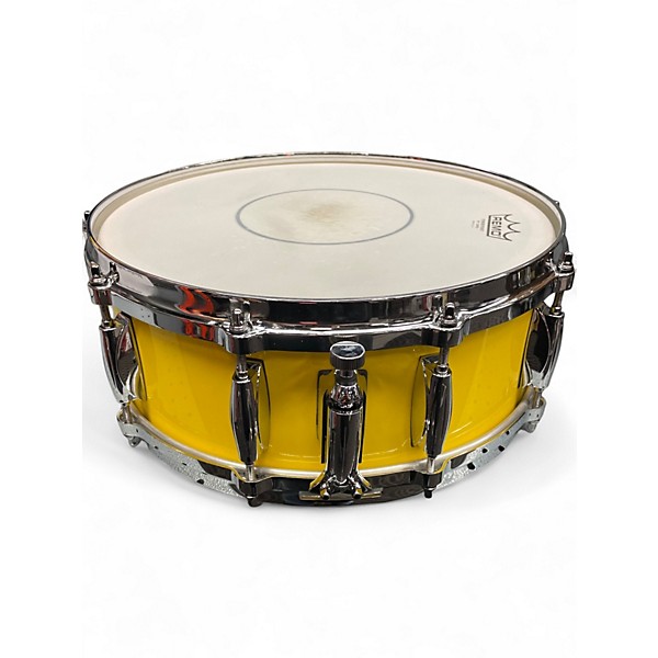 Used Gretsch Drums 14in usa custom snare Yellow Drum