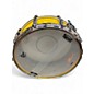 Used Gretsch Drums 14in usa custom snare Yellow Drum