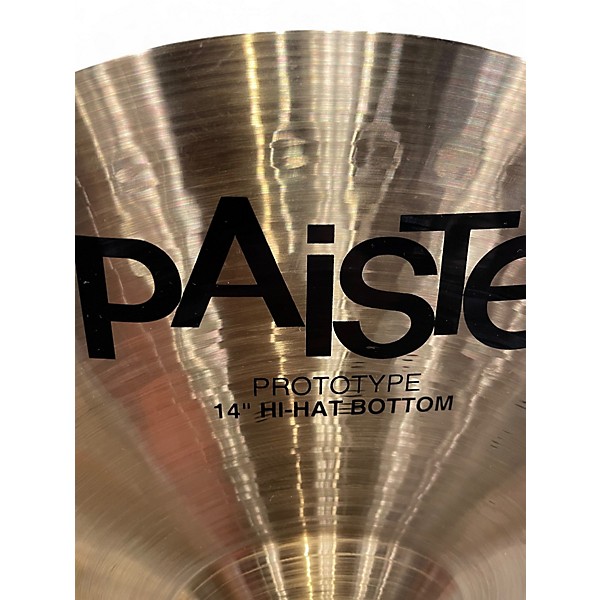 Used Paiste 14in 2K2 Prototype Hi Hat Pair Cymbal