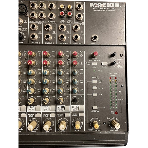 Used Mackie 1202VLZ Unpowered Mixer