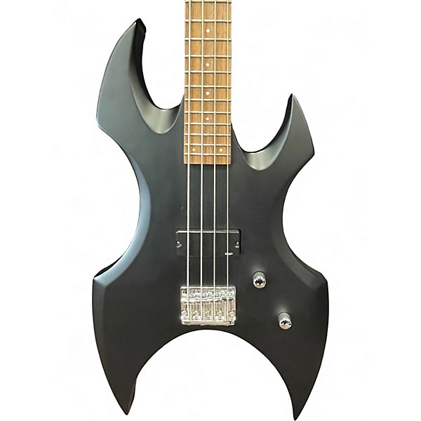 Used 2008 Ltd AX-54 Black Electric Bass Guitar