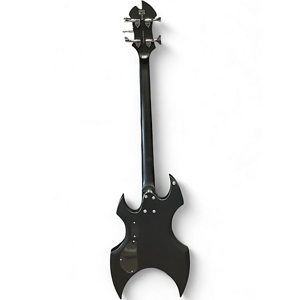 Used 2008 Ltd AX-54 Black Electric Bass Guitar