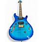 Used PRS Custom 24 Semi Hollow Piezo Lake Blue Hollow Body Electric Guitar thumbnail