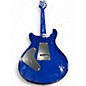 Used PRS Custom 24 Semi Hollow Piezo Lake Blue Hollow Body Electric Guitar