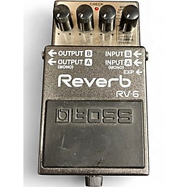 Used BOSS RV6 Digital Reverb Effect Pedal