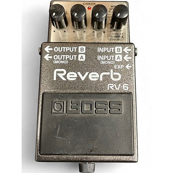 Used BOSS RV6 Digital Reverb Effect Pedal