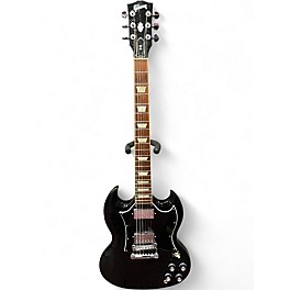 Used Gibson SG Standard Black Solid Body Electric Guitar