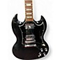 Used Gibson SG Standard Black Solid Body Electric Guitar