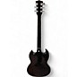 Used Gibson SG Standard Black Solid Body Electric Guitar