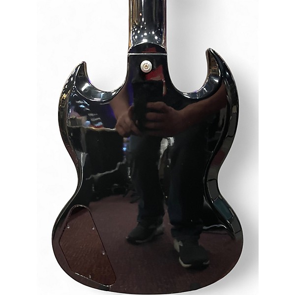 Used Gibson SG Standard Black Solid Body Electric Guitar