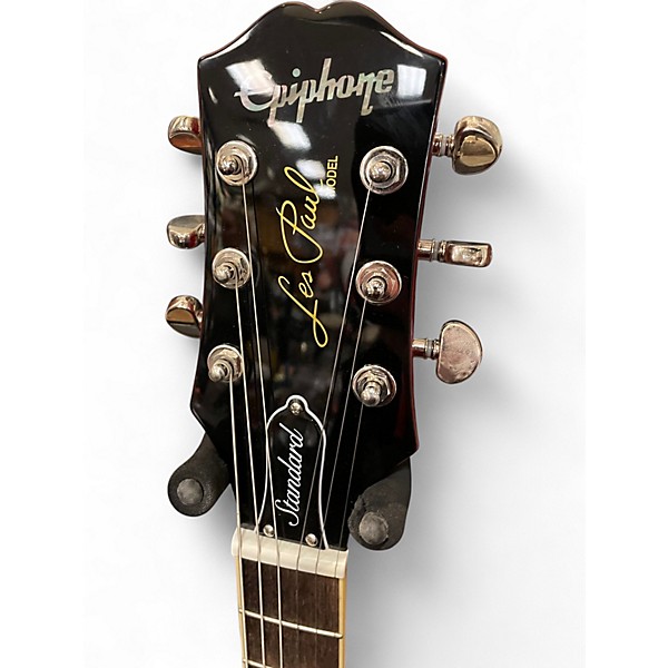 Used Epiphone Les Paul Standard 2 Tone Sunburst Solid Body Electric Guitar