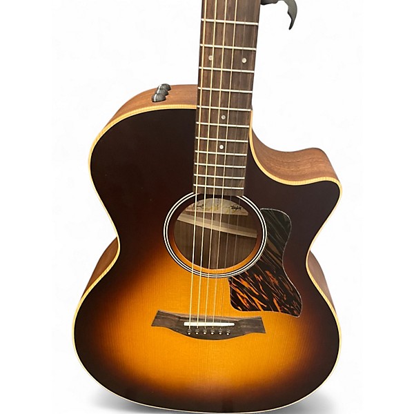 Used Taylor AD14ce LTD 2 Tone Sunburst Acoustic Electric Guitar
