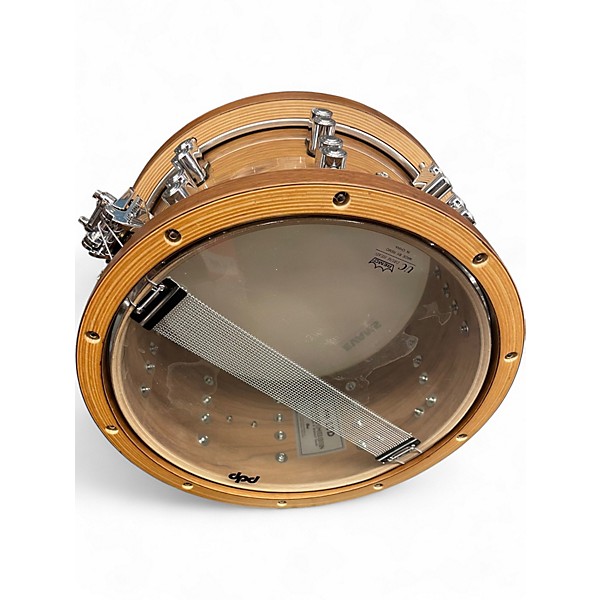 Used PDP by DW 14in LIMITED Dark Stain Maple and Walnut Snare Walnut Drum