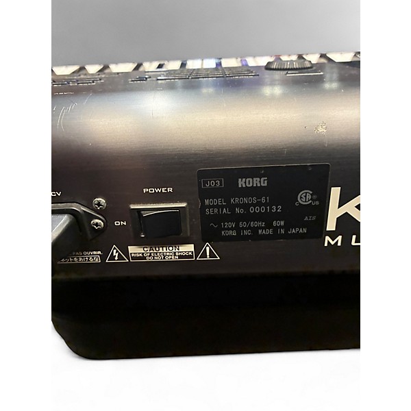 Used KORG Kronos X61 61 Key Keyboard Workstation