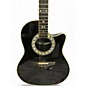 Used Ovation 1567 Legend Black Acoustic Electric Guitar