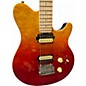 Used Sterling by Music Man AXIS QUILTED MAPLE SPECTRUM RED Solid Body Electric Guitar