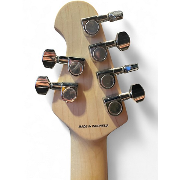 Used Sterling by Music Man AXIS QUILTED MAPLE SPECTRUM RED Solid Body Electric Guitar