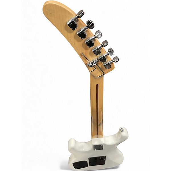 Used Kramer Illusionist white Solid Body Electric Guitar