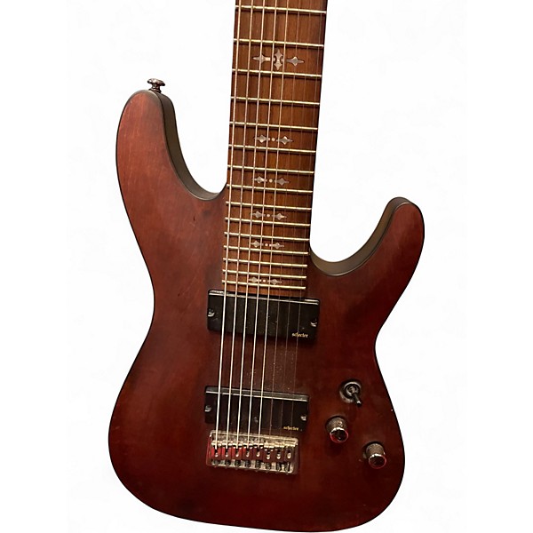 Used Schecter Guitar Research Omen 8 Natural Solid Body Electric Guitar