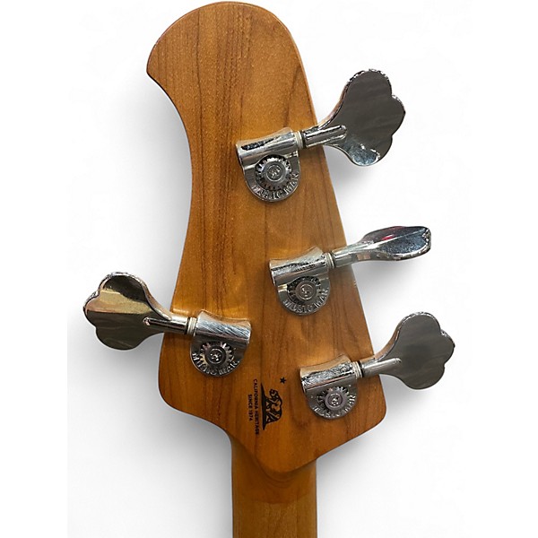 Used 2019 Ernie Ball Music Man StingRay Special H Burnt Apple Electric Bass Guitar