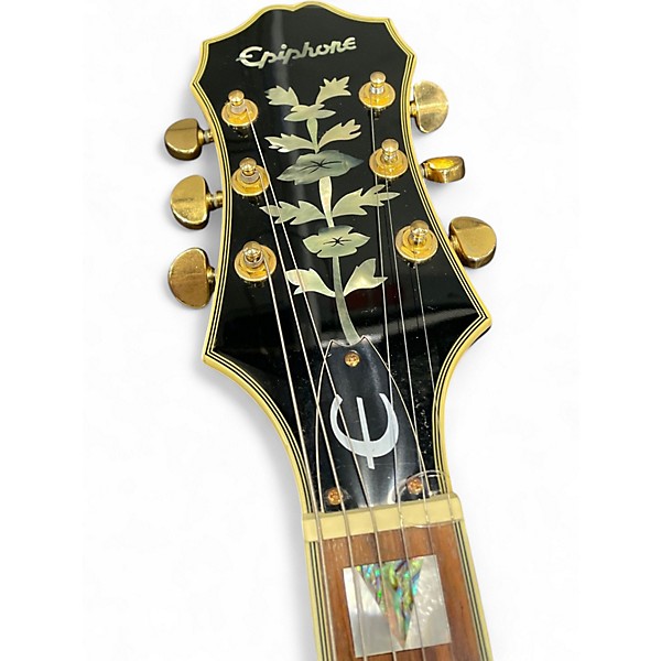 Used Epiphone Sheraton II Sunburst Hollow Body Electric Guitar