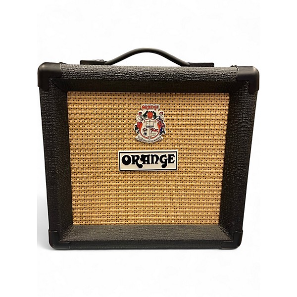 Used Orange Amplifiers PPC 108 Micro Dark 20W 1x8 Guitar Speaker Cabinet Black Guitar Cabinet
