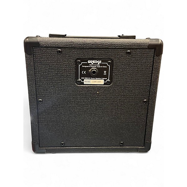 Used Orange Amplifiers PPC 108 Micro Dark 20W 1x8 Guitar Speaker Cabinet Black Guitar Cabinet
