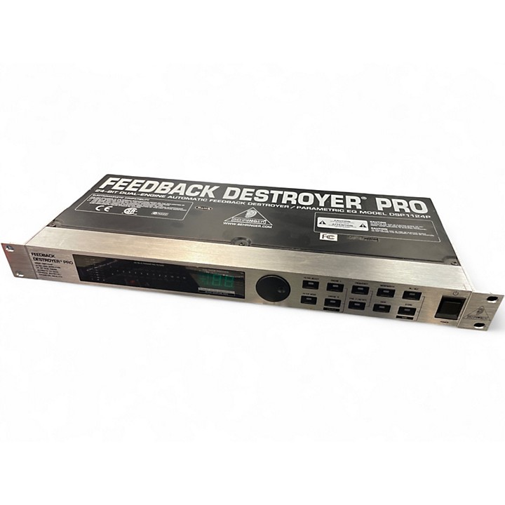 Used Behringer Feedback Destroyer Pro DSP1124P Feedback Suppressor