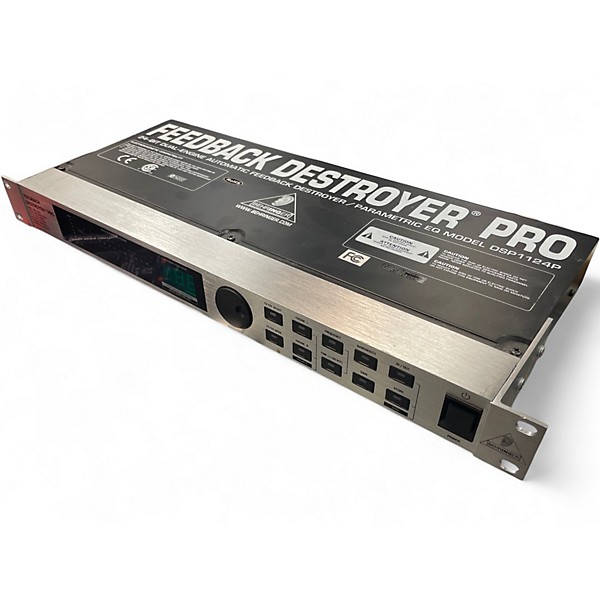 Used Behringer Feedback Destroyer Pro DSP1124P Feedback Suppressor