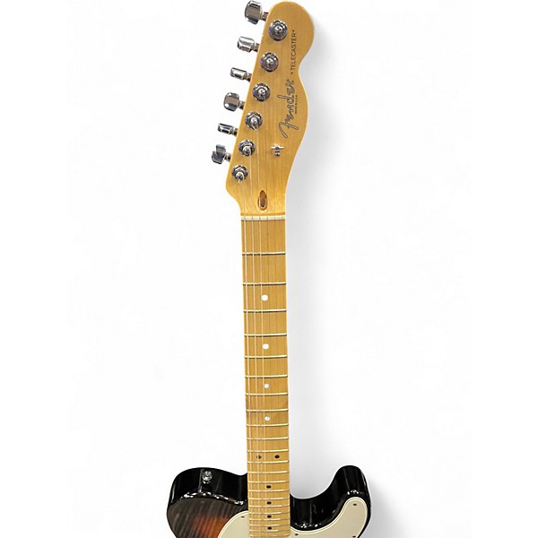 Used Fender American Standard Telecaster 3 Color Sunburst Solid Body Electric Guitar