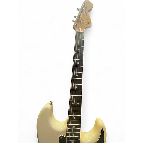 Vintage 1970s Fender Stratocaster White Solid Body Electric Guitar