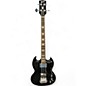 Used Gibson SG Bass Black Electric Bass Guitar thumbnail