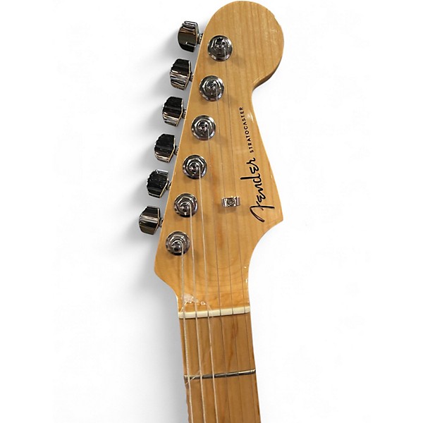 Used Fender American Ultra Stratocaster CHAMPAGNE Solid Body Electric Guitar