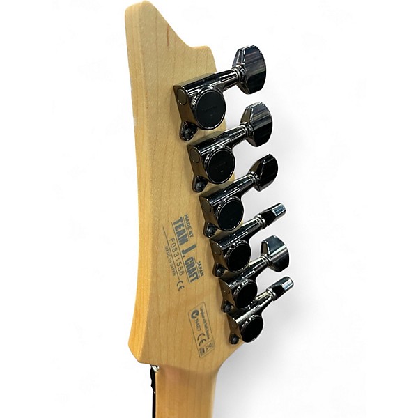 Used 2008 Ibanez JS1000 Joe Satriani Signature Black Pearl Solid Body Electric Guitar