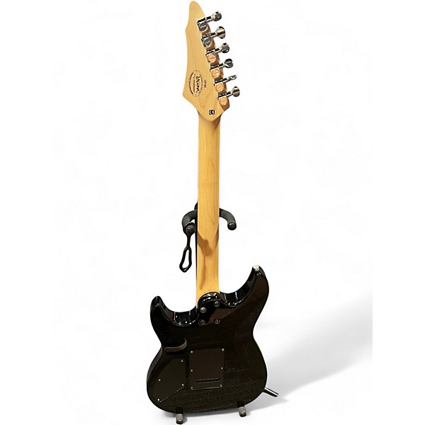 Used Laguna LE122 Black Solid Body Electric Guitar