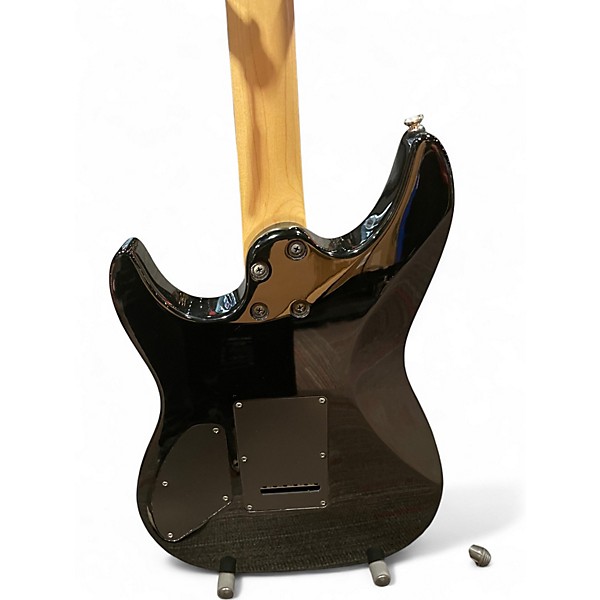 Used Laguna LE122 Black Solid Body Electric Guitar