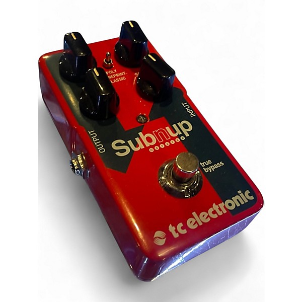 Used TC Electronic Sub N Up Octaver Effect Pedal