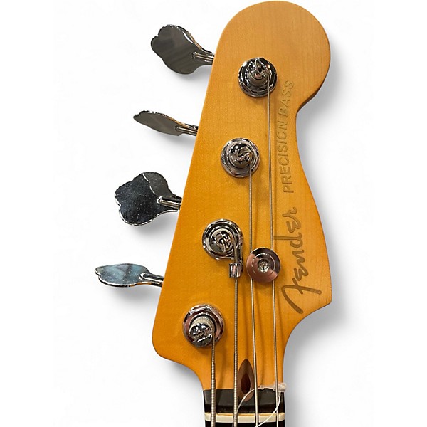 Used 2024 Fender American Ultra II Precision Bass Royal Blue Electric Bass Guitar